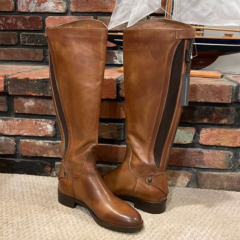 Italian hand made leather boots